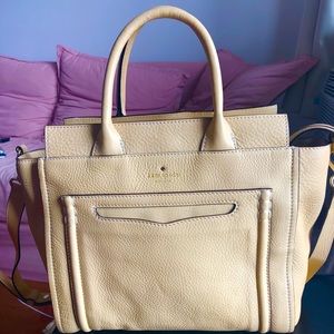 Kate Spade tan tote bag/crossbody